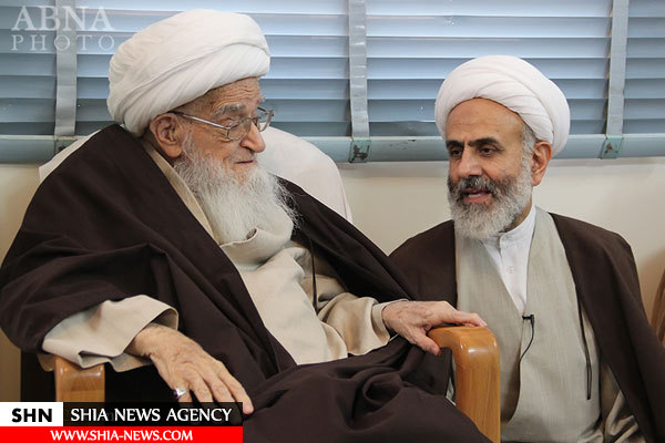تصاویر دیدار رئیس سازمان اوقاف با آیتالله صافی گلپایگانی تصاویر دیدار رئیس سازمان اوقاف با آیتالله صافی گلپایگانی