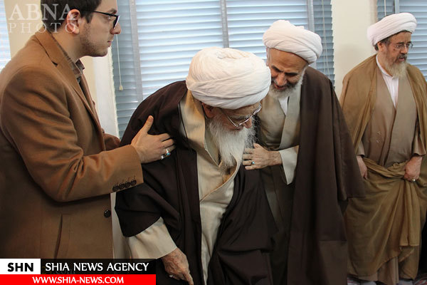 تصاویر دیدار رئیس سازمان اوقاف با آیتالله صافی گلپایگانی تصاویر دیدار رئیس سازمان اوقاف با آیتالله صافی گلپایگانی