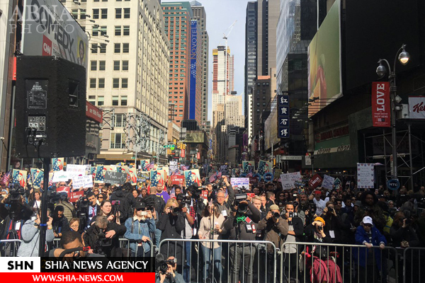 فریاد نیویورکی‌ها: من هم مسلمان هستم+ تصاویر