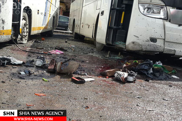 ۳۰ شهید و ۴۵ زخمی در انفجار دو بمب در دمشق + عکس