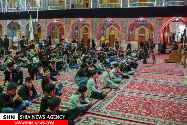 تصاویر حرم حضرت عباس(ع) در سالروز وفات حضرت ام البنین(س)