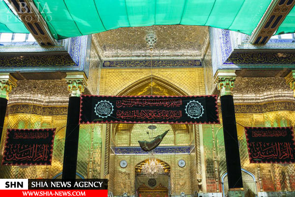 تصاویر حرم حضرت عباس(ع) در سالروز وفات حضرت ام البنین(س)