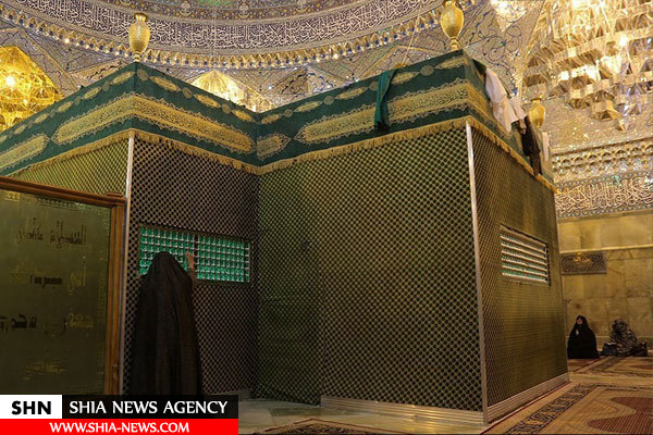 آخرین تصاویر ضریح حرمین عسگرین(ع) قبل از تعویض در سامرا