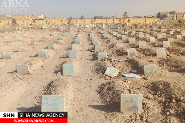 تصاویر کشف گورستان داعشی‌ها در صقلاویه
