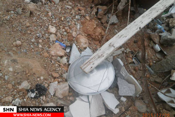 تروریست‌ها چه بلایی بر سر حرم مطهر دختر امیرالمومنین(ع) آوردند+ تصاویر