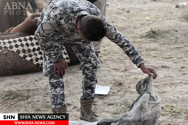 گور دسته‌جمعی ۲۴ عراقی اشک سربازان را درآورد+ تصاویر