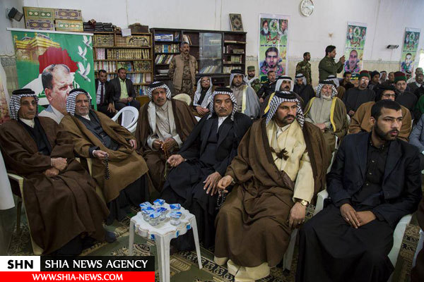 مراسم بزرگداشت شهدای عراق در کربلا برگزار شد+ تصاویر