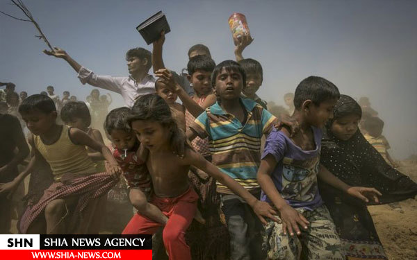 تصاویر تکان دهنده از رسیدن کمک غذایی به مسلمانان روهینگیا تصاویر تکان دهنده از رسیدن کمک غذایی به مسلمانان روهینگیا