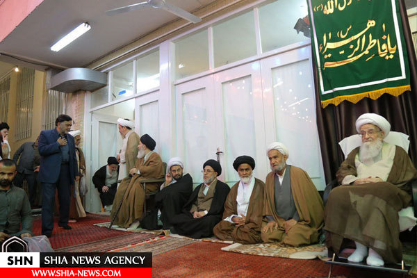 تصاویر جشن ولادت حضرت زهرا(س) در بیوت مراجع و علما