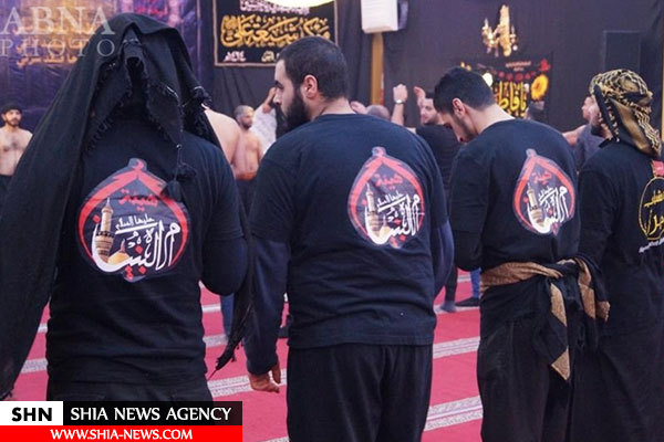 تصاویر سوگواری فاطمیه شیعیان شهر آسن آلمان