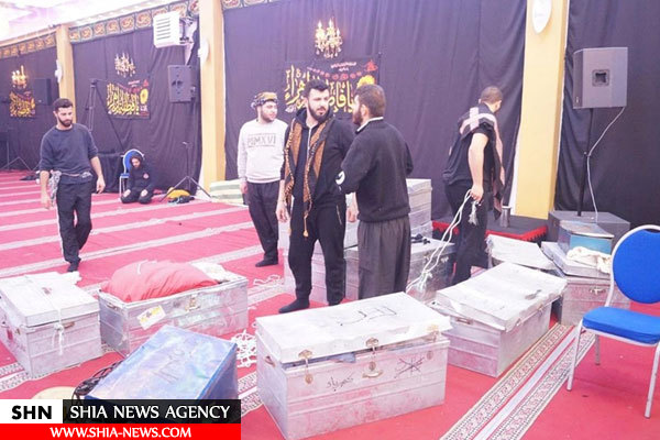 تصاویر سوگواری فاطمیه شیعیان شهر آسن آلمان