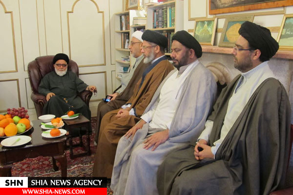 ائمه جماعات اروپا با نماینده آیت الله العظمی سیستانی دیدار کردند+ تصاویر