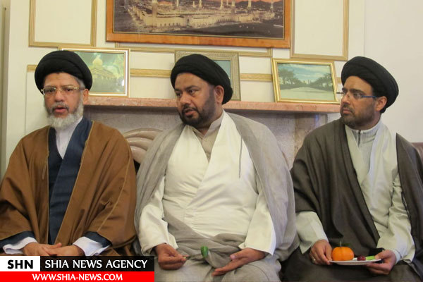 ائمه جماعات اروپا با نماینده آیت الله العظمی سیستانی دیدار کردند+ تصاویر