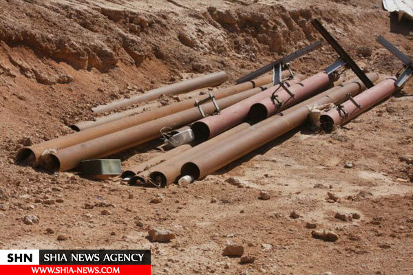 کشف اردوگاه بزرگ داعش در استان الانبار+ تصاویر