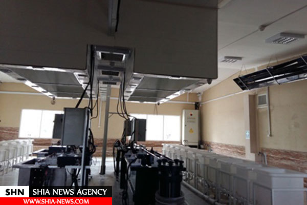 تصاویر کارگاه های ساخت گنبد امام حسین(ع)