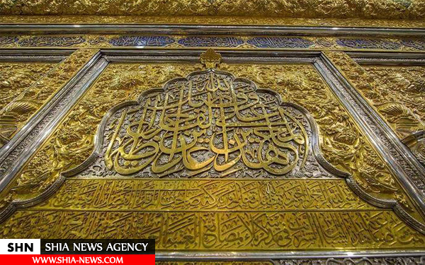 تصاویر قرص قمر بنی هاشم (ع) در کربلا