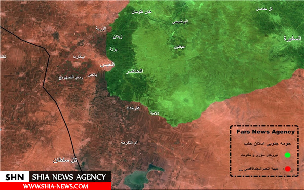 فداکاری نیروهای ویژه ارتش و سپاه در جنوب حلب
