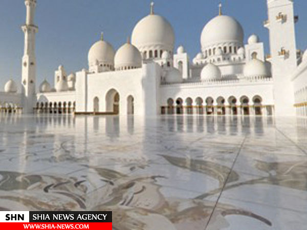 مسجدی به رنگ سفید+ تصاویر