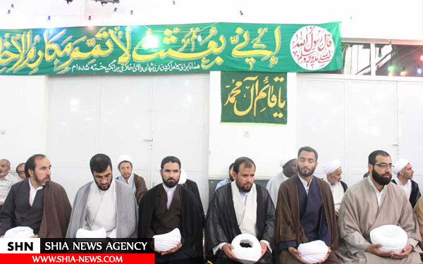 تصاویر عمامه گذاری طلاب توسط مراجع عالیقدر در عید سعید مبعث تصاویر عمامه گذاری طلاب توسط مراجع عالیقدر در عید سعید مبعث