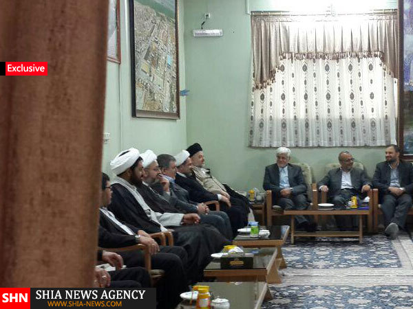 دیدار جمعی از منتخبین مردم در مجلس شورای اسلامی با نماینده آیت الله سیستانی + تصاویر دیدار جمعی از منتخبین مردم در مجلس شورای اسلامی با نماینده آیت الله سیستانی + تصاویر