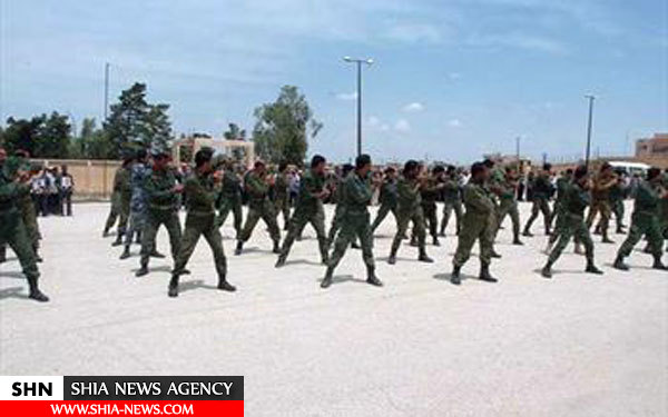 تصاویر پیوستن مبارزان به ارتش سوریه در حسکه