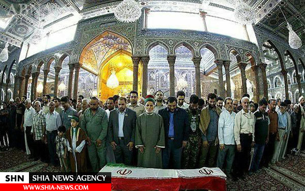 شهادت یک بسیجی ایرانی در شهر فلوجه + تصاویر