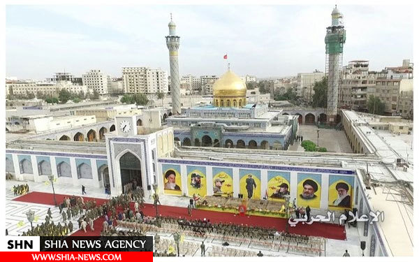 تصاویر برگزاری یادبود شهید بدرالدین در حرم حضرت زینب (س)