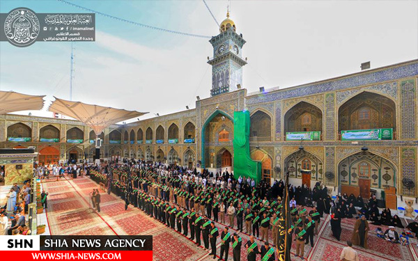 تصاویر عزاداری خادمان علوی (ع) در سوگ حضرت زینب (س) تصاویر عزاداری خادمان علوی (ع) در سوگ حضرت زینب (س)
