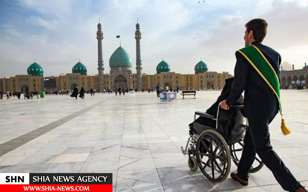 تصاویر حال و هوای مسجد جمکران در آستانه نیمه شعبان