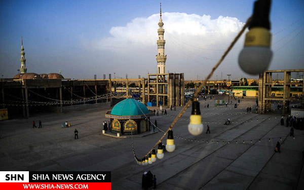 تصاویر حال و هوای مسجد جمکران در آستانه نیمه شعبان