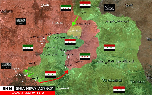 جزئیات هجوم اخیر به اطراف خان طومان حلب