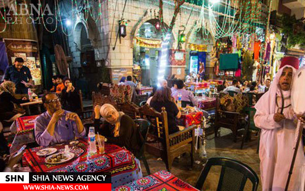 مسجد رأس الحسین(ع) در ماه رمضان + تصاویر
