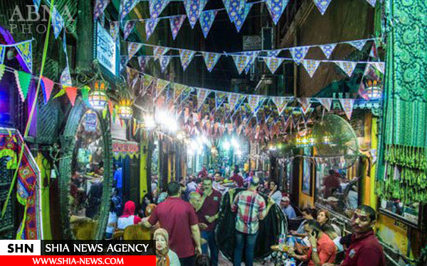 مسجد رأس الحسین(ع) در ماه رمضان + تصاویر
