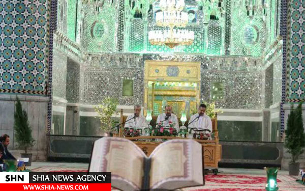 تصاویر زیبا از جزء خوانی قرآن در آران و بیدگل