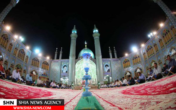 تصاویر زیبا از جزء خوانی قرآن در آران و بیدگل