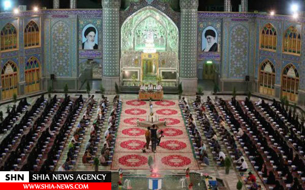 تصاویر زیبا از جزء خوانی قرآن در آران و بیدگل