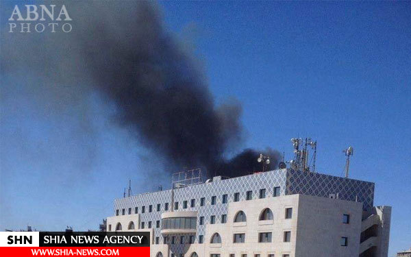 تصاویر اولیه دو انفجار شدید در نزدیکی حرم حضرت زینب(س)