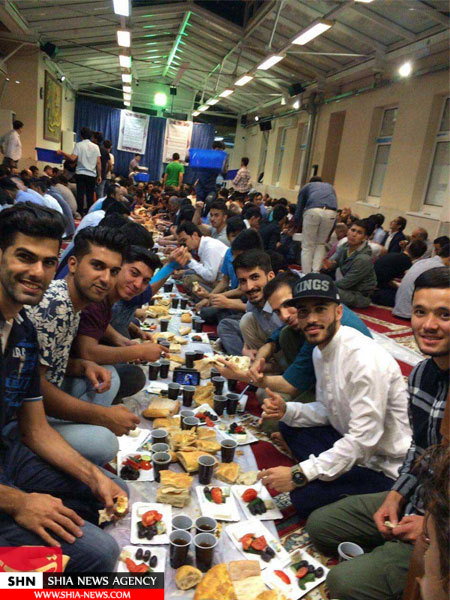 روزه‌داری مهاجران افغانستانی ساکن اروپا + تصاویر