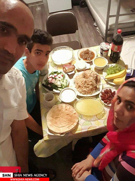 روزه‌داری مهاجران افغانستانی ساکن اروپا + تصاویر