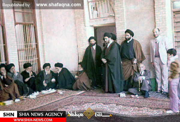 تصاویر دیده نشده از آیتالله العظمی سیستانی در کنار مرحوم آیتالله خوئی تصاویر دیده نشده از آیتالله العظمی سیستانی در کنار مرحوم آیتالله خوئی