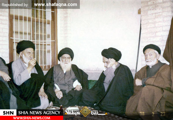 تصاویر دیده نشده از آیتالله العظمی سیستانی در کنار مرحوم آیتالله خوئی تصاویر دیده نشده از آیتالله العظمی سیستانی در کنار مرحوم آیتالله خوئی