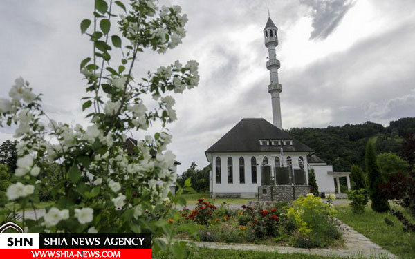 مسجدی با طبیعت چشم نواز در بوسنی+ تصاویر