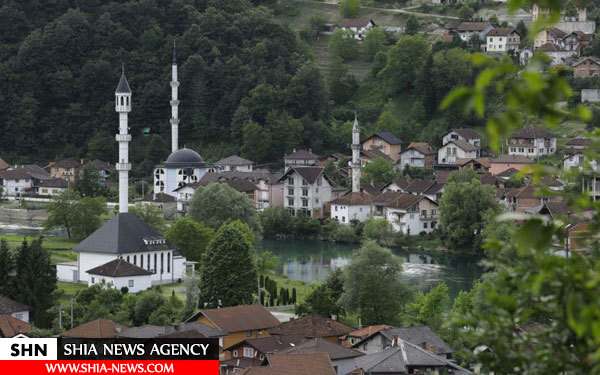 مسجدی با طبیعت چشم نواز در بوسنی+ تصاویر