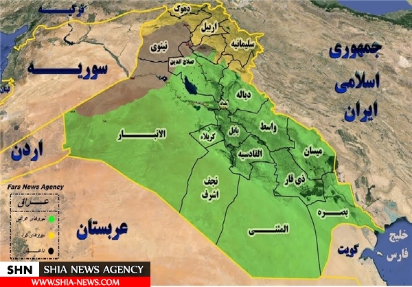 داعش بعد از دو سال کجای عراق است؟ +نقشه واینفوگرافی