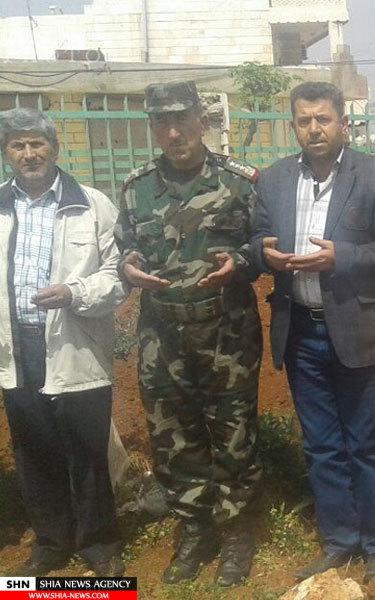 شهادت فرمانده شیعه ارتش سوریه در حلب+ تصویر