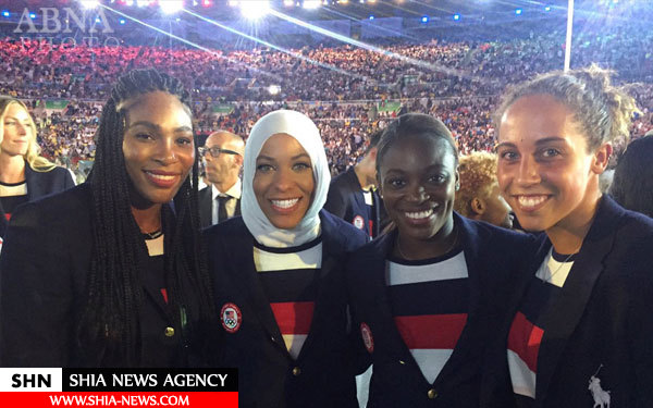 استقبال از رقابت نخستین زن آمریکایی باحجاب در المپیک+ تصاویر