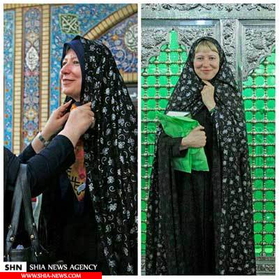 دختر اوکراینی در امامزاده صالح مسلمان شد دختر اوکراینی در امامزاده صالح مسلمان شد