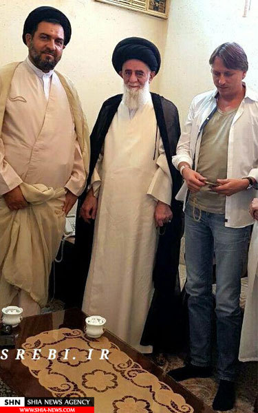 خبرنگار اتریشی به مذهب تشیع مشرف شد خبرنگار اتریشی به مذهب تشیع مشرف شد