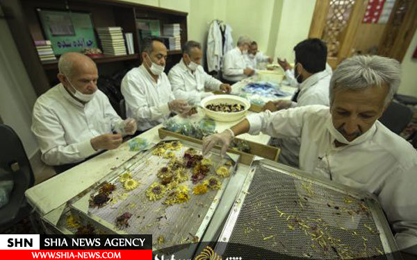 سرنوشت گل های روی ضریح امام رضا چه می شود+تصاویر