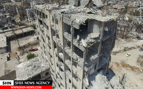 تصاویر جدید هوایی از شهر حلب سوریه